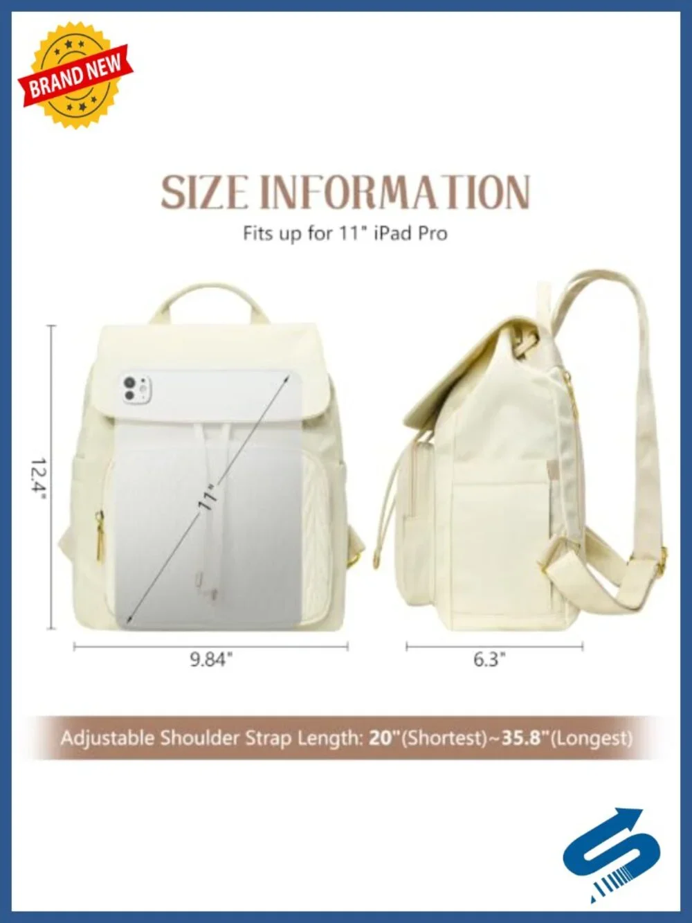 Women's Quilted Mini Backpack Purse Anti-theft Waterproof Daypack